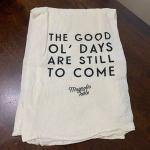 Magnolia Table Tea Towel